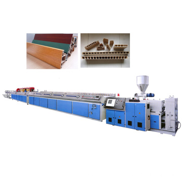 PVC wood plastic foam board plate machine